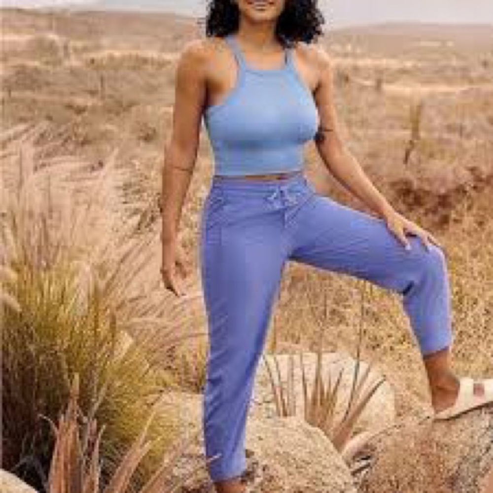 Athleta Women's trek Blue Cropped Pants
